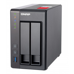 QNAP TS-251+ NAS Tower Ethernet LAN Gris J1900