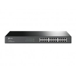 TP-Link TL-SG1024 Non-géré Gigabit Ethernet (10 100 1000) 1U Noir