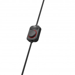 AOC GH300 écouteur casque Écouteurs Avec fil Arceau Jouer Noir, Rouge